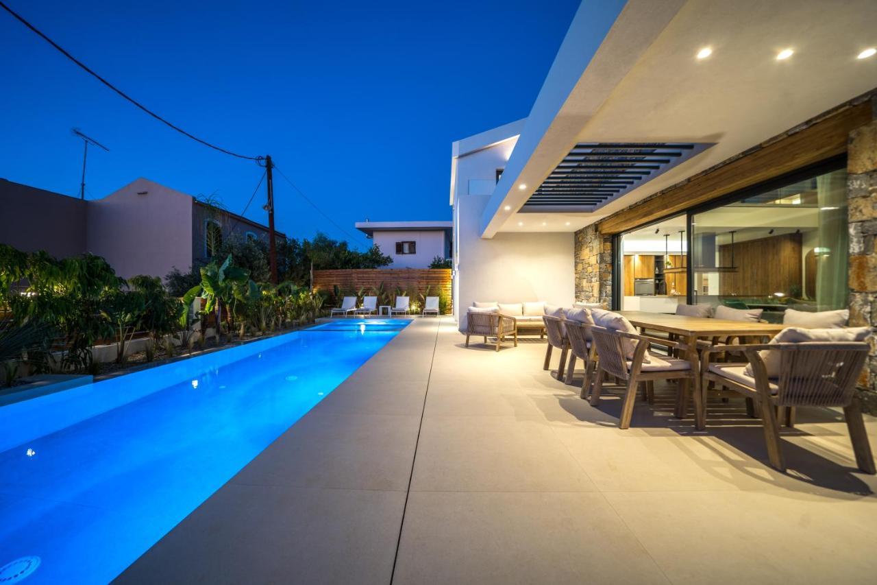 Villa Olira ✩ Private Pool ✩ Modern Design Alikianos Extérieur photo